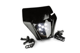 Headlight LED KTM EXC black / tinted lens