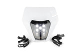 Headlight LED KTM EXC white / tinted lens