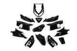 Fairing Kit 13 pcs. black Peugeot Speedfight 2