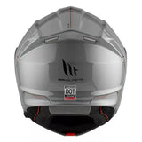 Flip-up Hjälm MT Helmets GENESIS – Blankgrå (Glossy Grey)