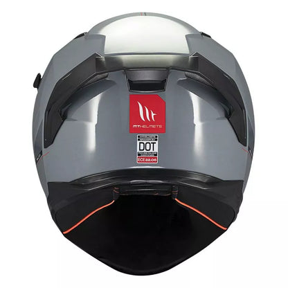 Integralhjälm MT Helmets Braker A12 – Matt Grå