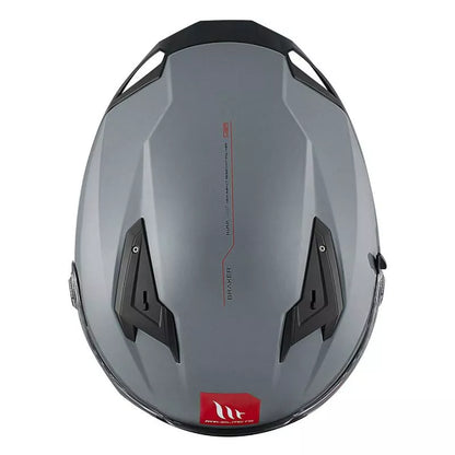 Integralhjälm MT Helmets Braker A12 – Matt Grå