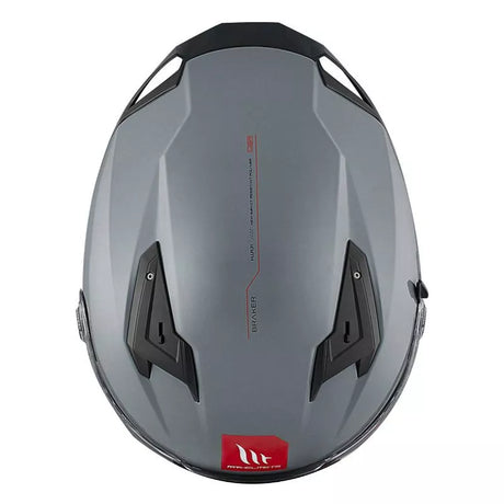 Integralhjälm MT Helmets Braker A12 – Matt Grå – produktbild 4