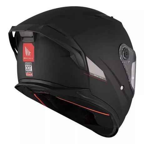Integralhjälm MT Helmets Braker A1 – Matt Svart – produktbild 4