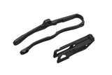 Chain Slider / Swingarm Slider Set Kawasaki KXF 250 / 450 2021-2023 black