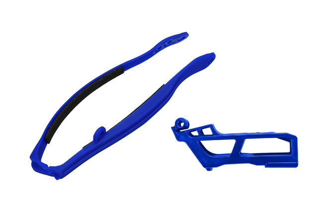 Chain Slider / Swingarm Slider Set YZF efter 2023 blå UFO