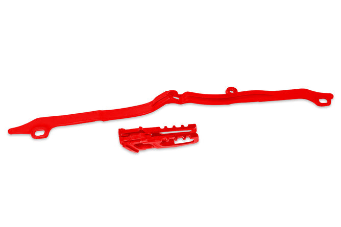 Kedjeskydd / Svängarmskydd Set Honda CRF 250 / 450 2009-2013 röd