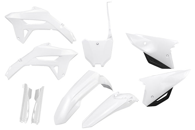 Plastkit med gaffelskydd CRF efter 2021 UFO vit