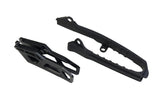 Chain Guide / Swingarm Slider Set Suzuki RM-Z 250 after 2019 black UFO