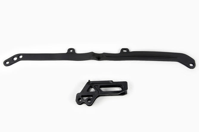Kedjeledare / Swingarm-slider Set Yamaha YZ 125 / 250 efter 2015 svart UFO