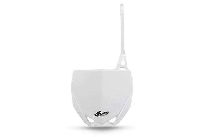 Framnummerplåt YZ 65 UFO vit