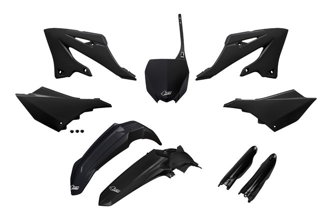 Plastkit med Gaffelskydd YZ 125 / 250 efter 2022 UFO svart