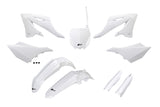 Plastic Kit avec Fork Guards YZ 125 / 250 after 2022 UFO white