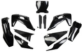 Plastic Kit with fork guards Husqvarna TC / FC after 2019 UFO black