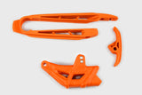Chain Slider / Swingarm Slider Set KTM SX / EXC 2007-2010 orange UFO