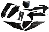 Plastic Kit with fork guards KTM SX / SX-F 2019-2022 UFO black