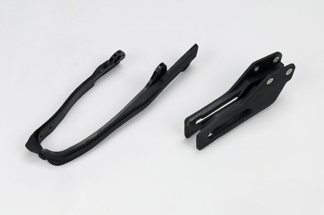 Kedjeledning / Swingarm Slider Set Suzuki RM-Z 450 2007 svart UFO