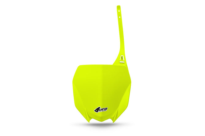 Framnummerplåt YZ / YZF efter 2018 UFO neongul