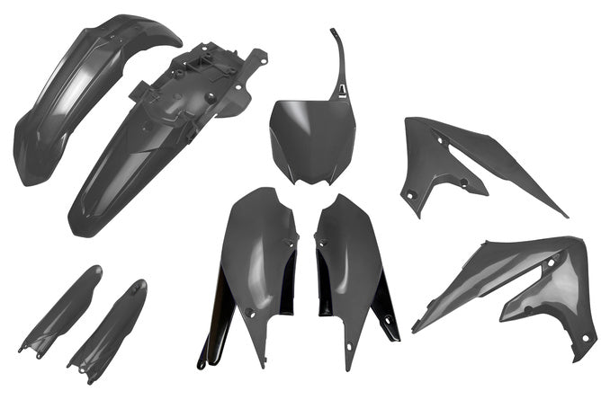 Plastpaket med gaffelskydd Yamaha YZF efter 2018 UFO grå