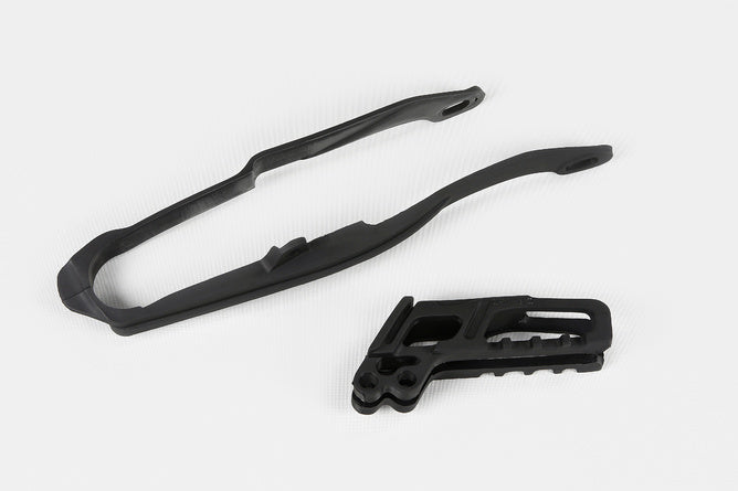 Kedjeslider / Swingarm Slider Set Honda CR 125 / 250 2005-2006 svart