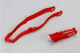 Chain Slider / Swingarm Slider Set Honda CRF 250 / 450 2013-2017 red