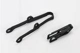 Chain Slider / Swingarm Slider Set Kawasaki KXF 250 / 450 2009-2016 black