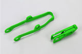 Chain Slider / Swingarm Slider Set Kawasaki KXF 250 / 450 2009-2016 green