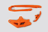 Chain Slider / Swingarm Slider Set KTM EXC 2012-2023 orange UFO