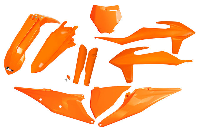 Plastkit med gaffelvakter KTM SX / SX-F 2019-2022 UFO orange