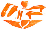 Plastic Kit with fork guards KTM SX / SX-F 2019-2022 UFO orange