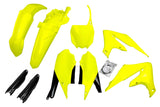 Plastic Kit with fork guards Yamaha YZF after 2018 UFO neon yellow