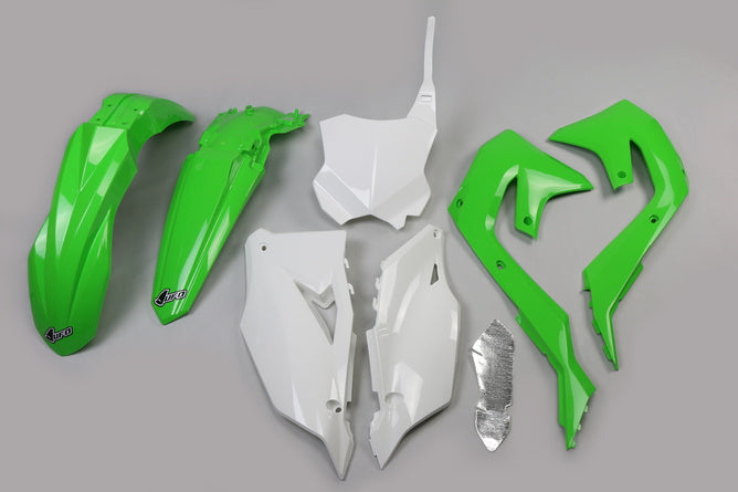 Plastkit Kawasaki KX efter 2019 UFO grön / vit