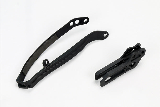 Kedjeled / Bakramsskydd Set Yamaha YZ 125 / 250 2009-2014 svart UFO