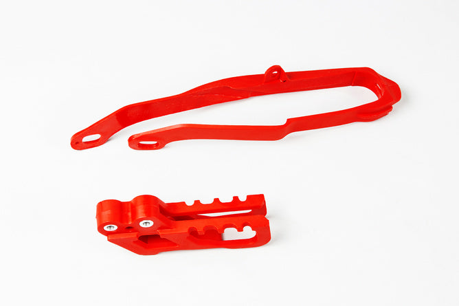 Chain Slider / Swingarm Slider Set Honda CR 125 / 250 2000-2004 röd