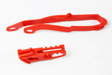 Chain Slider / Swingarm Slider Set Honda CR 125 / 250 2007 red