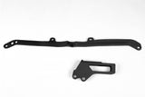 Chain Guide / Swingarm Slider Set Yamaha YZ 125 / 250 2005-2008 black UFO