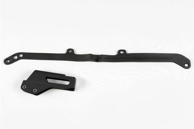 Chain Guide / Swingarm Slider Set Yamaha YZF 250 / 450 2005 svart UFO