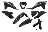 Plastic Kit with fork guards Gasgas EC / EC-F 2021-2023 after 2021 UFO black