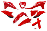 Plastic Kit with fork guards Gasgas EC / EC-F 2021-2023 after 2021 UFO red OEM 2023