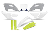 Plastic Kit with fork guards Husqvarne TC / FC after 2023 UFO neon yellow