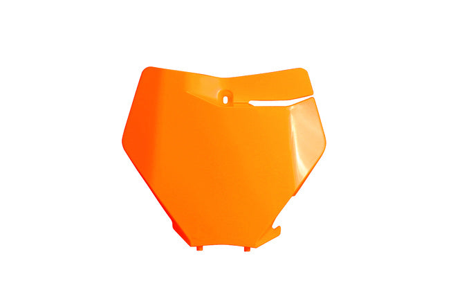 Framnummerplåt KTM SX efter 2019 UFO neonorange