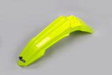 Front Mudguard RMZ 250 / 450 UFO neon yellow