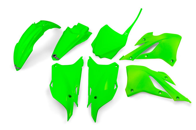 Plastkit KX 85 efter 2022 UFO neon grön