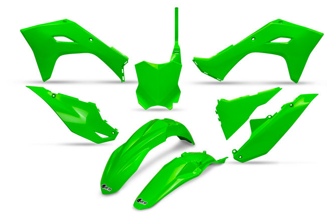 Plastkit KX 450 2024 neon grön UFO