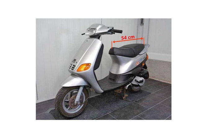 Sitskydd kolfiber svart Piaggio Zip 1996 - 99