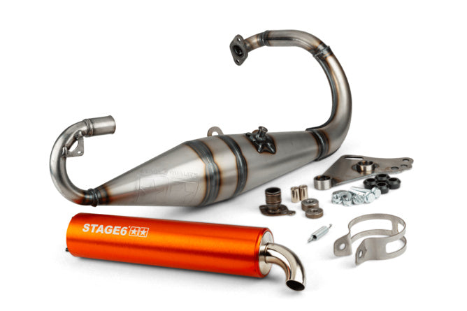 Avgassystem Stage6 Pro Replica MK2 Orange Peugeot Speedfight 1 och 2