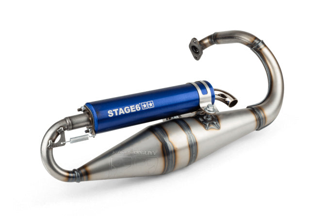 Avgassystem Stage6 Pro Replica MK2 Blå Peugeot Speedfight 1 och 2