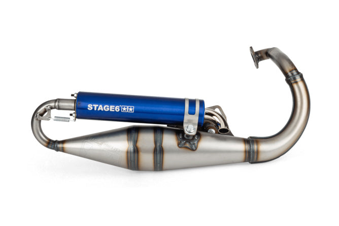 Avgassystem Stage6 Pro Replica MK2 Blå Peugeot Speedfight 1 och 2