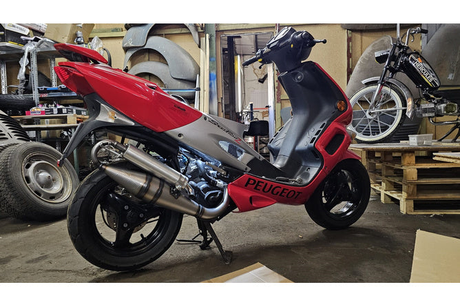 Avgassystem Stage6 Pro Replica MK2 Aluminium Peugeot Speedfight
