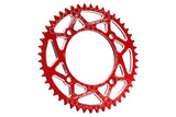 Rear Sprocket Beta RR 48 teeth - 420 Voca Alu red